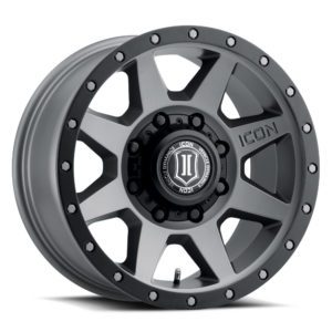 RAM 2500 (17×8.50) 4 x TITANIUM REBOUND HD 8×6.5 +13 OFFSET