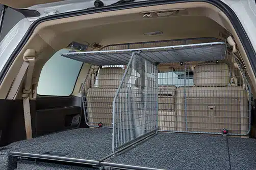 LC300 4WD INTERIORS REAR RACK & DIVIDER