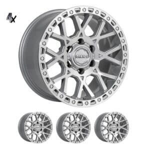 Hilux (17X9) 4x VAPOUR WHEELS (6/139) +12 OFFSET