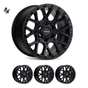 Prado 250 (17X8) 4x Blak Trak Steel wheels (6/139) +30