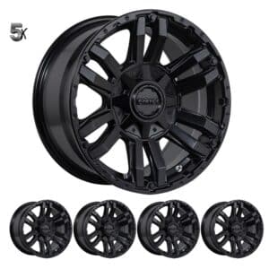 LC71/LC76/LC78/LC79 (16X9) 5x ASSAULT WHEELS (5/150)