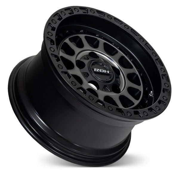 RANGER/EVEREST (17X9) 4x MATT BLACK ASSAULT WHEELS (6/139) +40 OFFSET