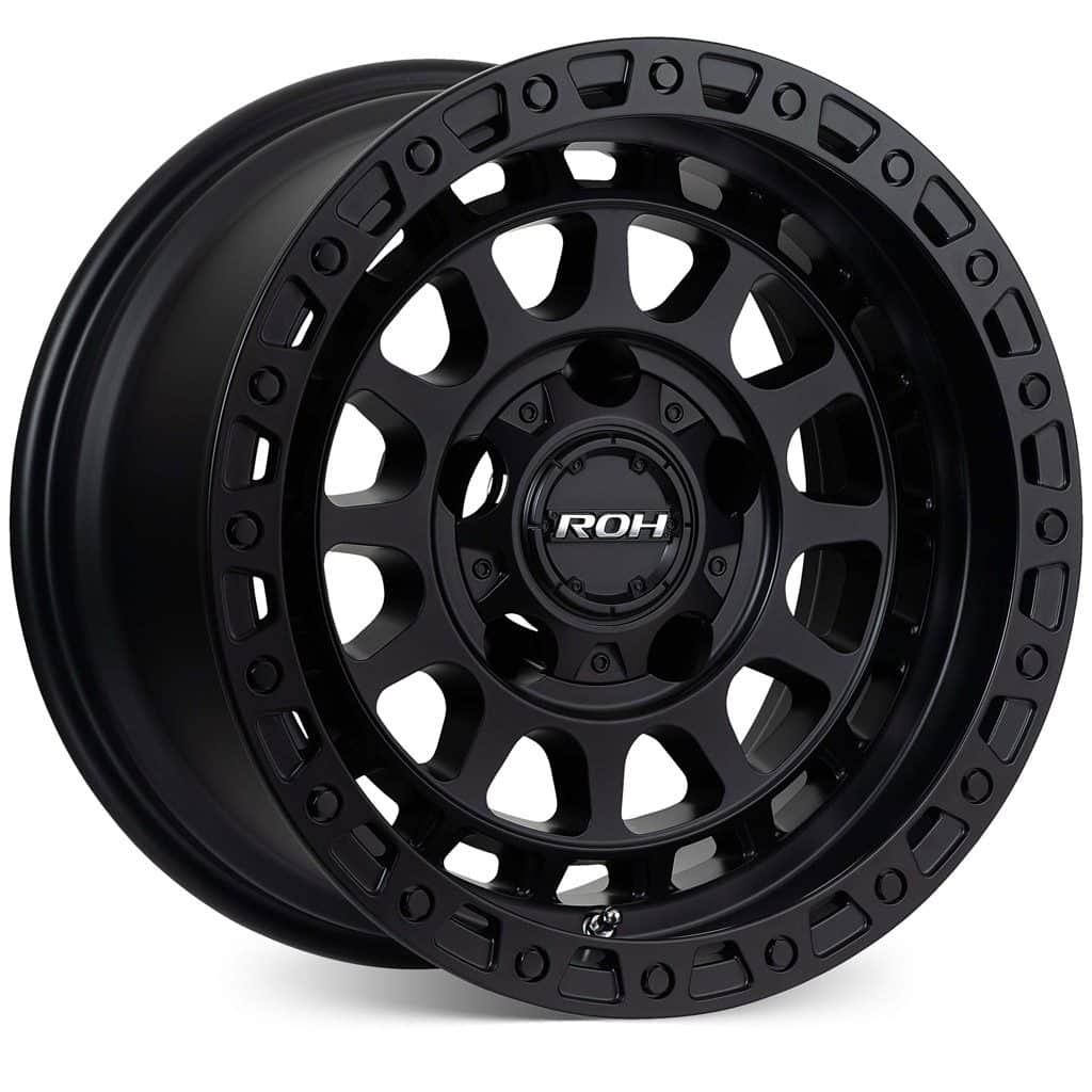 SILVERADO / SIERRA 1500 (17X9) 4x MATT BLACK ASSAULT WHEELS (6/139) +12 OFFSET