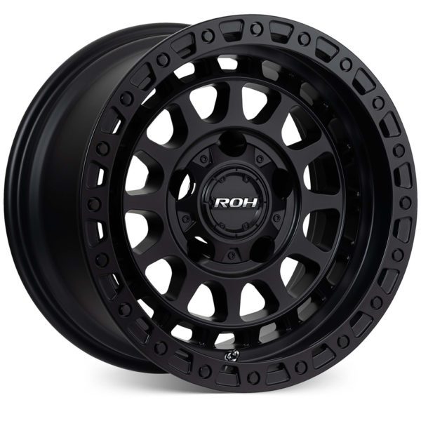RANGER/EVEREST (17X9) 4x MATT BLACK ASSAULT WHEELS (6/139) +40 OFFSET