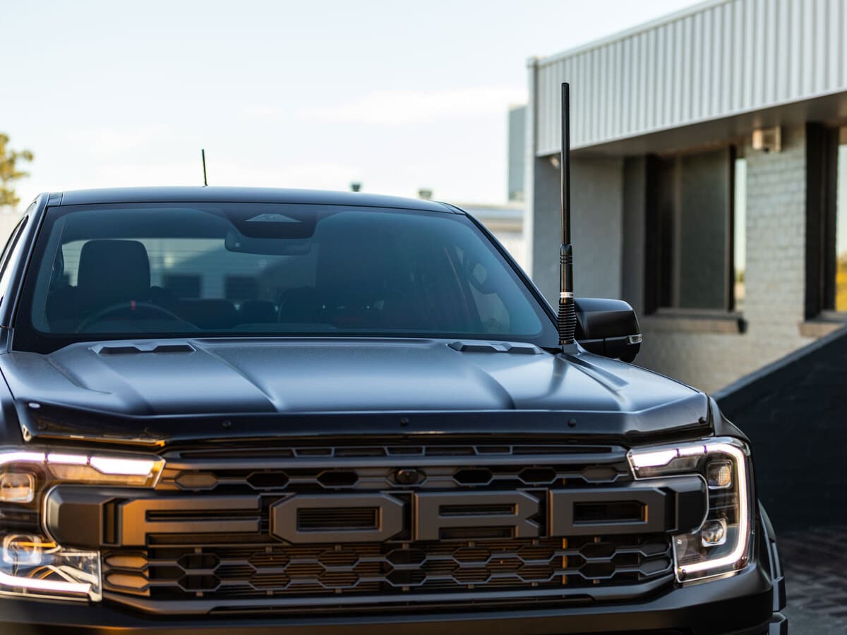 Bonnet Hinge Antenna Mount to suit Ford Ranger RA, Raptor & Everest UB