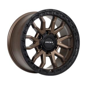 FJ/PRADO/GX460 (17X9) RAID MATT BLACK BRONZE 5x ALLOY WHEELS (6/139) +12
