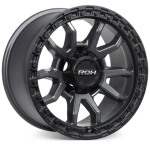 LC71/LC76/LC78/LC79 (17X9) RAID 5 MATT GRAPHITE 5x ALLOY WHEELS (5/150) -12 / -59