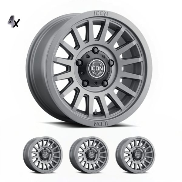(17×8.5) 4x RECON SLX CHARCOAL 6×5.5 (0 OFFSET)