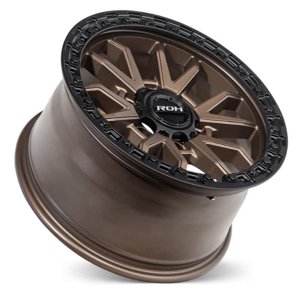 FJ/PRADO/GX460 (17X9) RAID MATT BLACK BRONZE 5x ALLOY WHEELS (6/139) +12