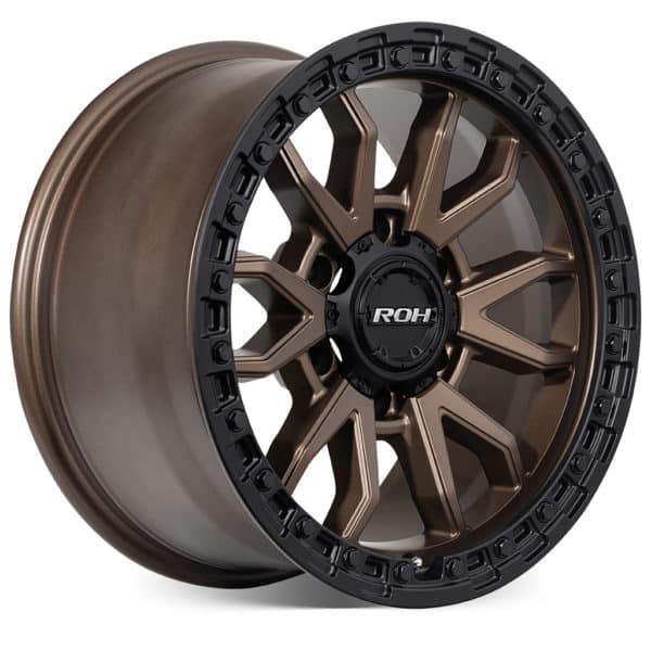 FJ/PRADO/GX460 (17X9) RAID MATT BLACK BRONZE 5x ALLOY WHEELS (6/139) +12