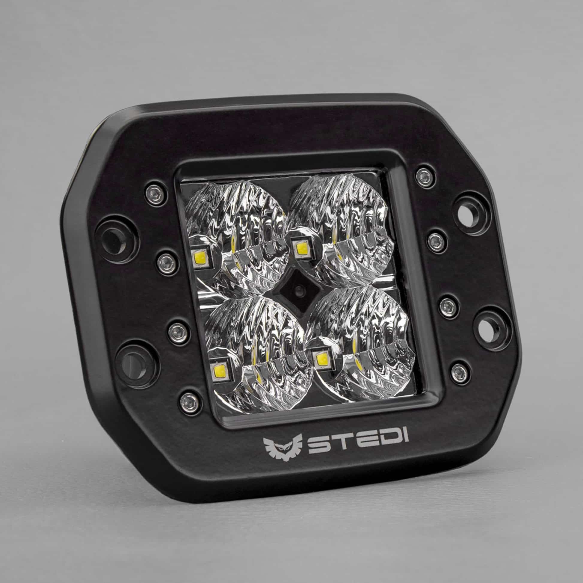 FLOOD – C-4 BLACK EDITION FLUSH MOUNT LED LIGHT
