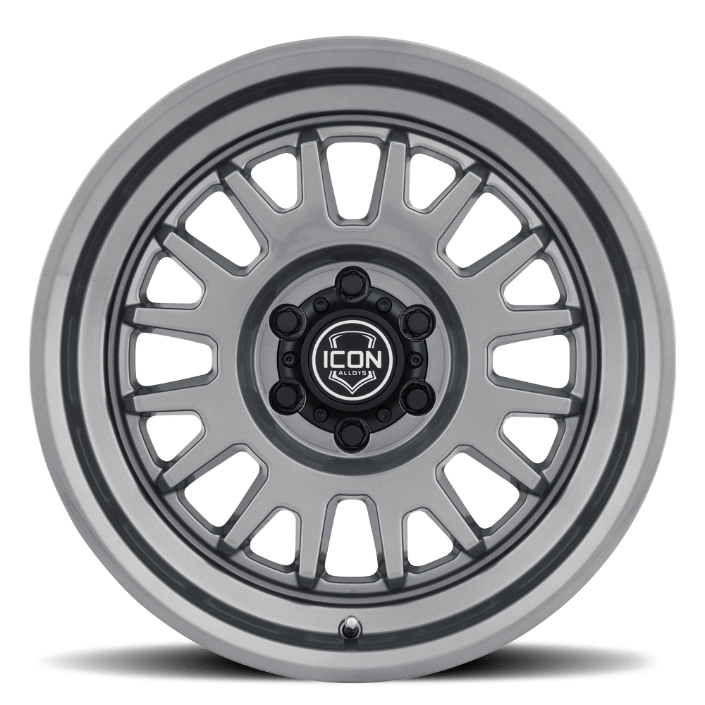 (17×8.5) 4x ANZA GUN METAL 6×5.5 (0 OFFSET)