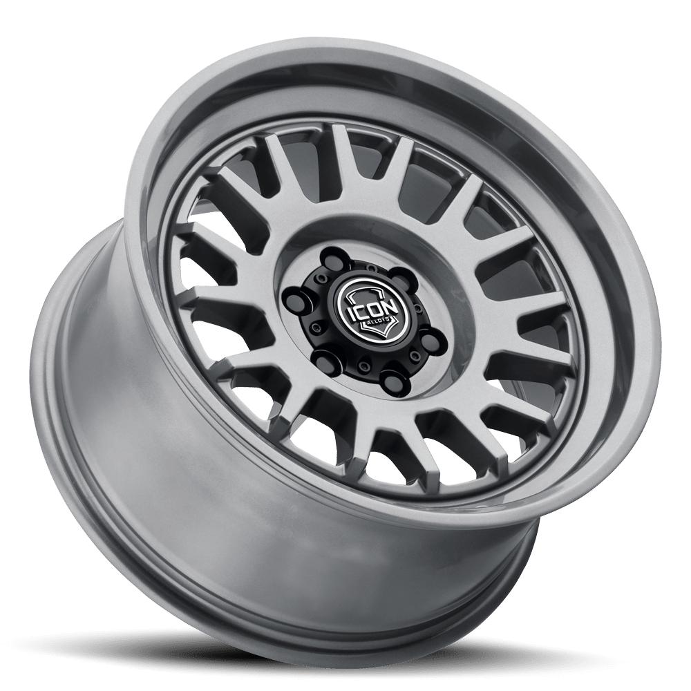 (17×8.5) 4x ANZA GUN METAL 6×5.5 (0 OFFSET)