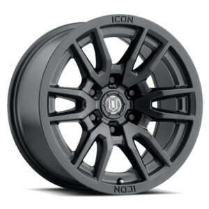 Prado 250 (17X8) 4x Blak Trak Steel wheels (6/139) +30