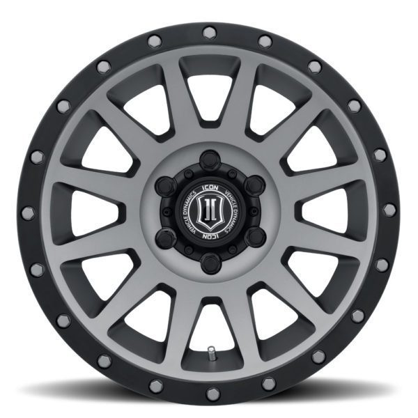 SILVERADO/SUBURBAN/SIERRA 1500 (17×8.50) 4x COMPRESSION TITANIUM 6×5.5″ (0 OFFSET)