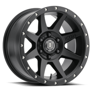 RAM 1500 (17×8.50) 4x REBOUND SATIN BLACK 6×5.5″ (0 OFFSET)