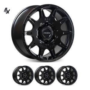Y62 (18X9) 4x INVADER WHEELS (6/139) +30 OFFSET